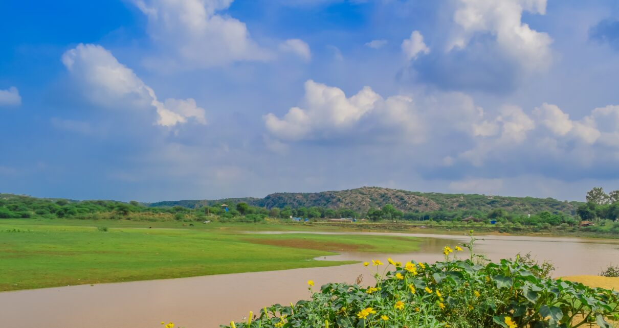 Damdama Lake is a wonderful picnic spot